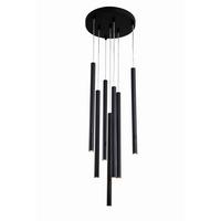 Hängeleuchte Lp-894/7p Bk Lungo 7 - Design (30/150cm)