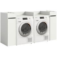 Omarica Za Pralni Stroj Free, Bela - bela, Moderno, leseni material (190/101/60cm) - MID.YOU