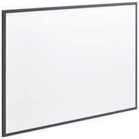 LUSTRO ŚCIENNE JOLLY - antracytowy, Modern, materiał drewnopochodny/szkło (92/65/2cm) - Hom`in