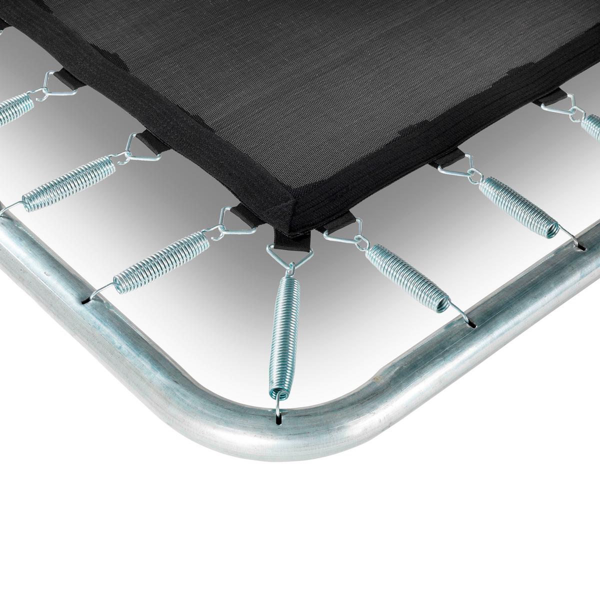 Trampolin Exit Schwarz - Schwarz, KONVENTIONELL, Kunststoff/Metall (214/305cm) - EXIT Toys