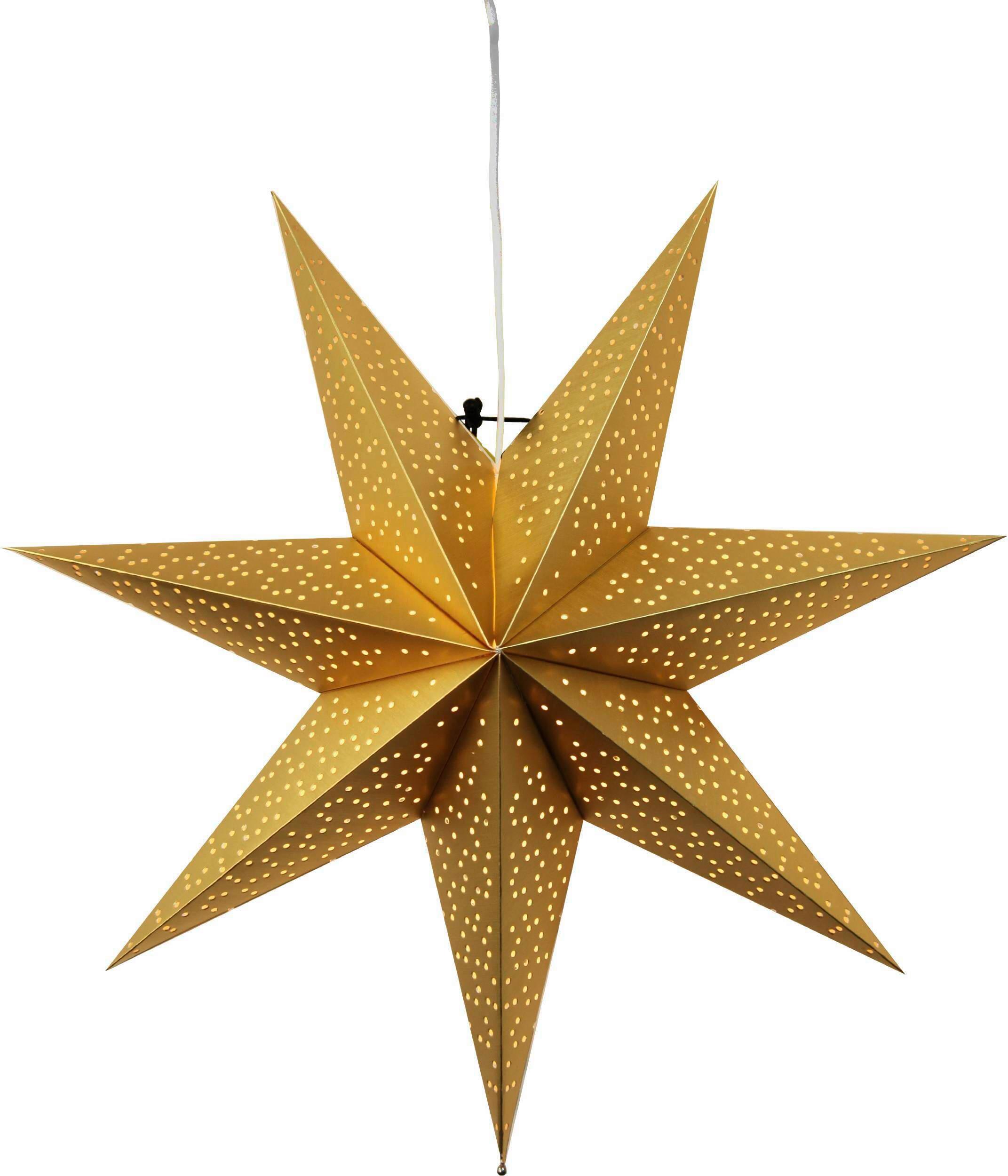 Led-dekoleuchte 410337 Dot - Weiss/Goldfarben, Basics, Papier/Metall (54/16/54cm) - Eglo