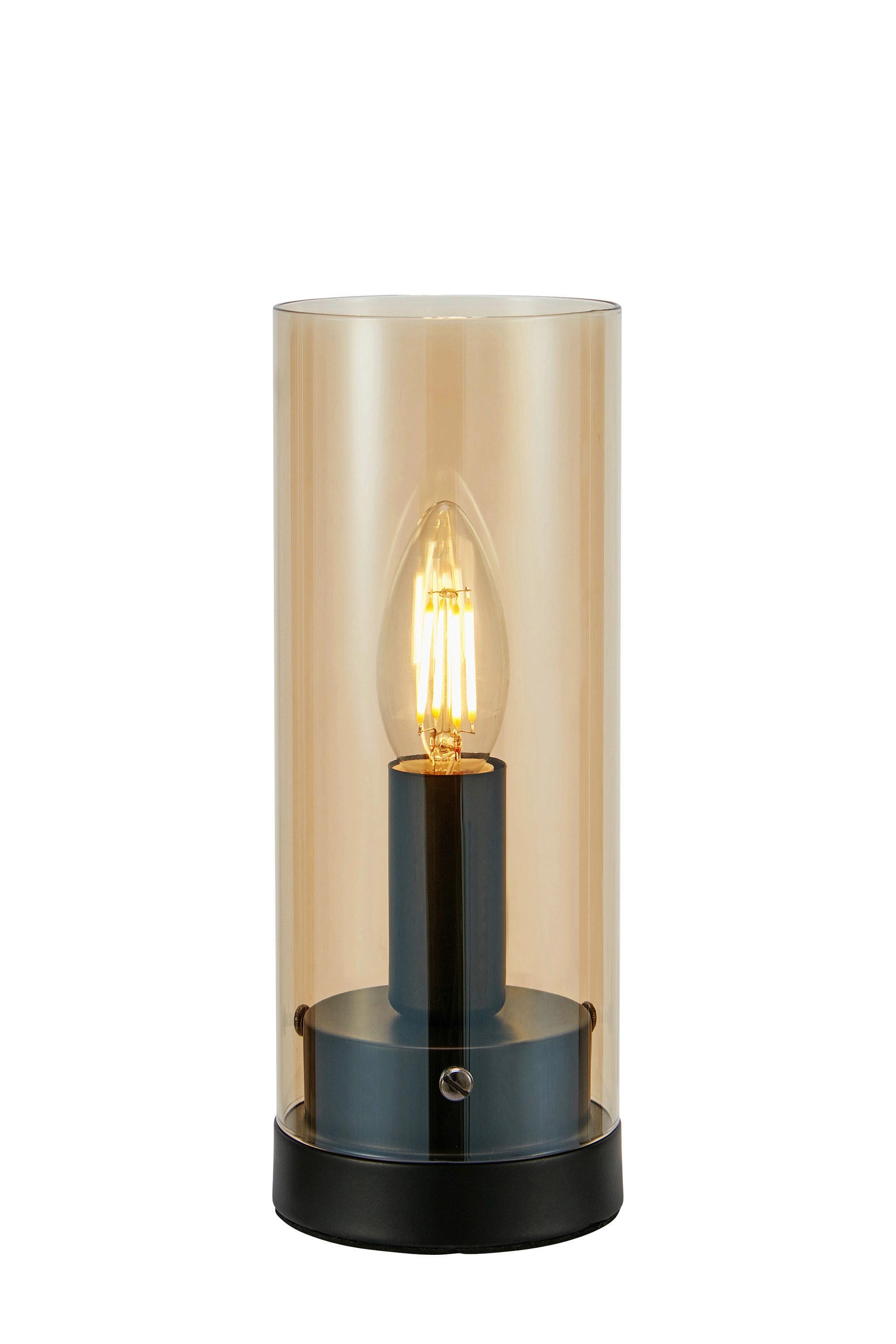 Tischleuchte Post max. 25 Watt - Honig, Basics, Glas (9/9/23cm) - Markslöjd