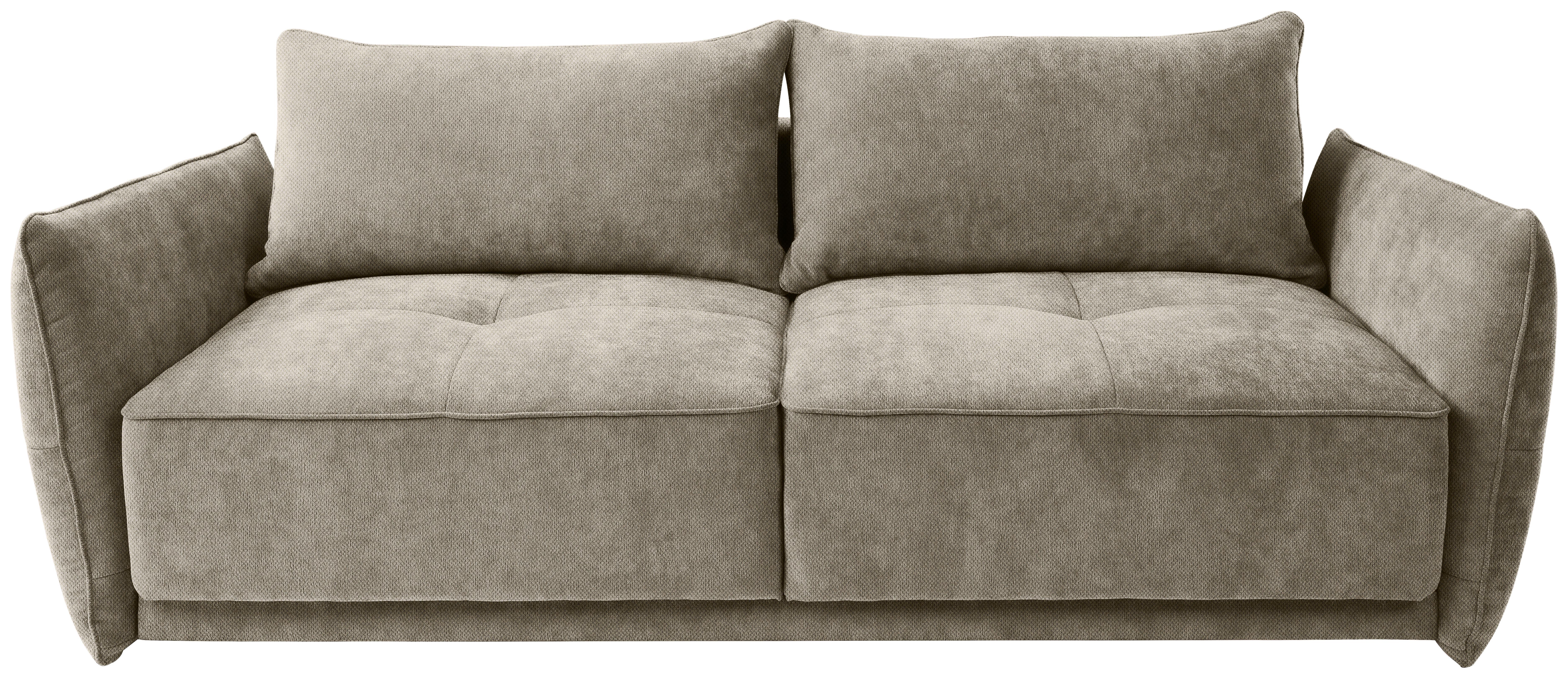 CANAPEA EXTENSIBILĂ LETO - gri-maro, Modern (233/76-91/104cm)