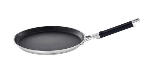 PATELNIA DO NALEŚNIKÓW 91979 RÖSLE - kolor stalowy/czarny, Basics, metal (28cm) - Rösle