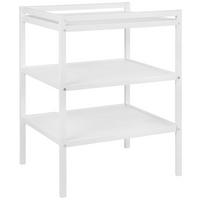 KOMODA Z PRZEWIJAKIEM SWAN - biały, Basics, drewno (54/90/70cm) - My Baby Lou