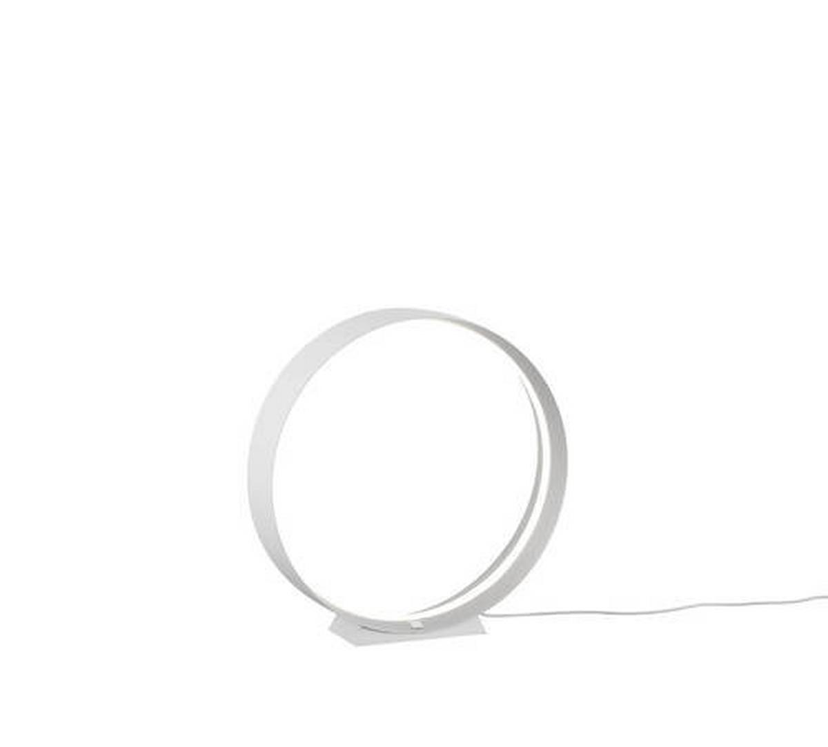 LAMPA STOŁOWA LED MR54461131 LOOP - kolor srebrny/biały, Konventionell, metal (45/45cm) - Musterring