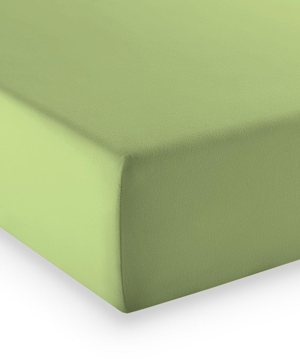 Fixleintuch Q 4000 56 - Grün, Basics, Textil (180-200/200-210cm) - Fleuresse