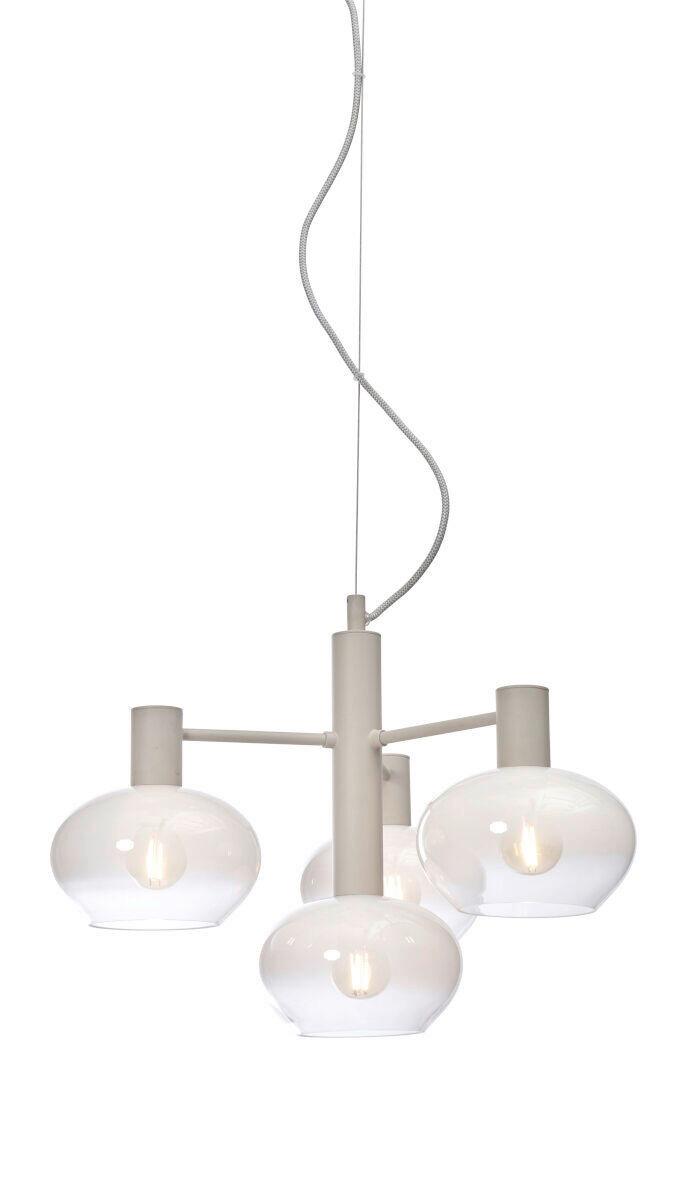 Függőlámpa Bologna/h4/w - fehér, Trend, üveg (43/34cm) - It's about Romi