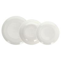 Servis 18/1 Modus Bianco - bijela, Basics, keramika (28/28/23cm) - Tognana