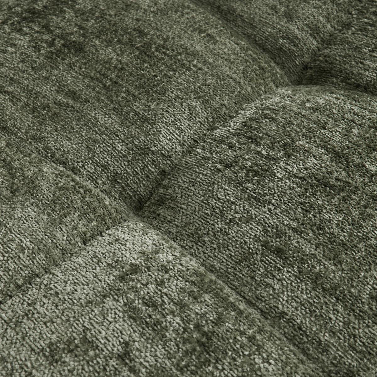 Eckbank Como Grün - Schwarz/Grün, MODERN, Textil/Metall (215/84/170cm) - Mömax