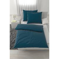 Lenjerie de pat Xenia Uni, 200/220/2x50/70 cm - albastru, Modern, textil (200/220cm) - Premium Living