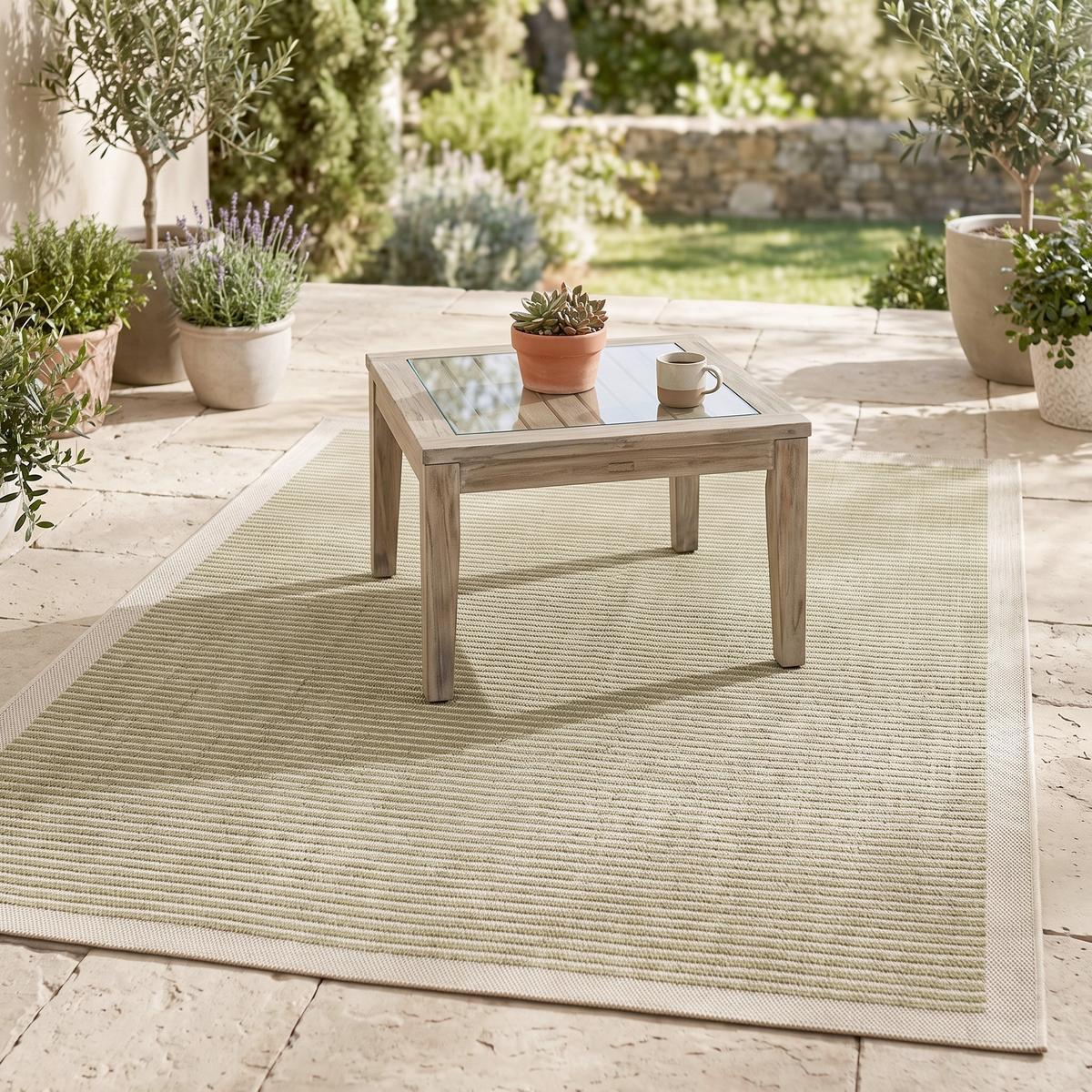 Preproga Za Zunanjo Uporabo Giza, Zelena, 120x170cm - zelena, Basics, tekstil (120/170cm) - Novel