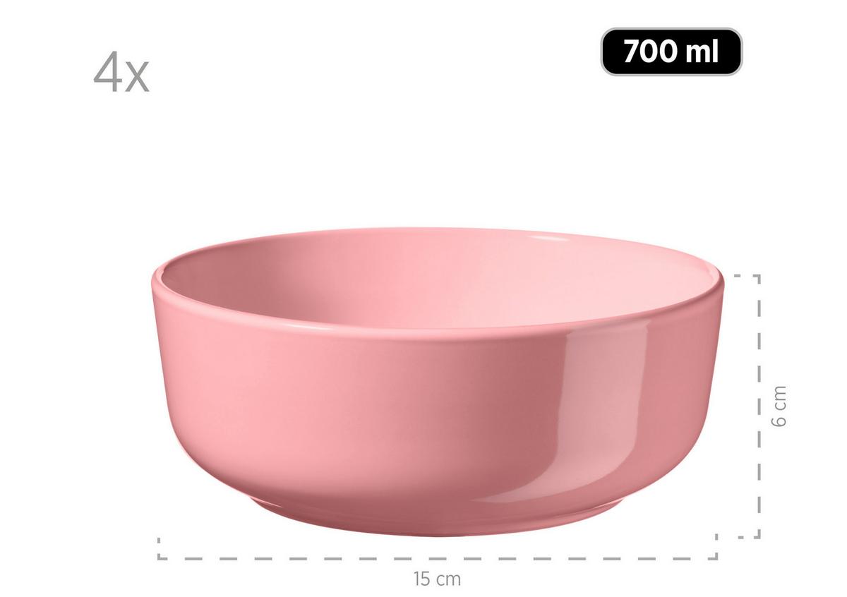 KOMBISERVICE KOMBISERVICE, 934005 - Rosa, Basics, Keramik - Mäser