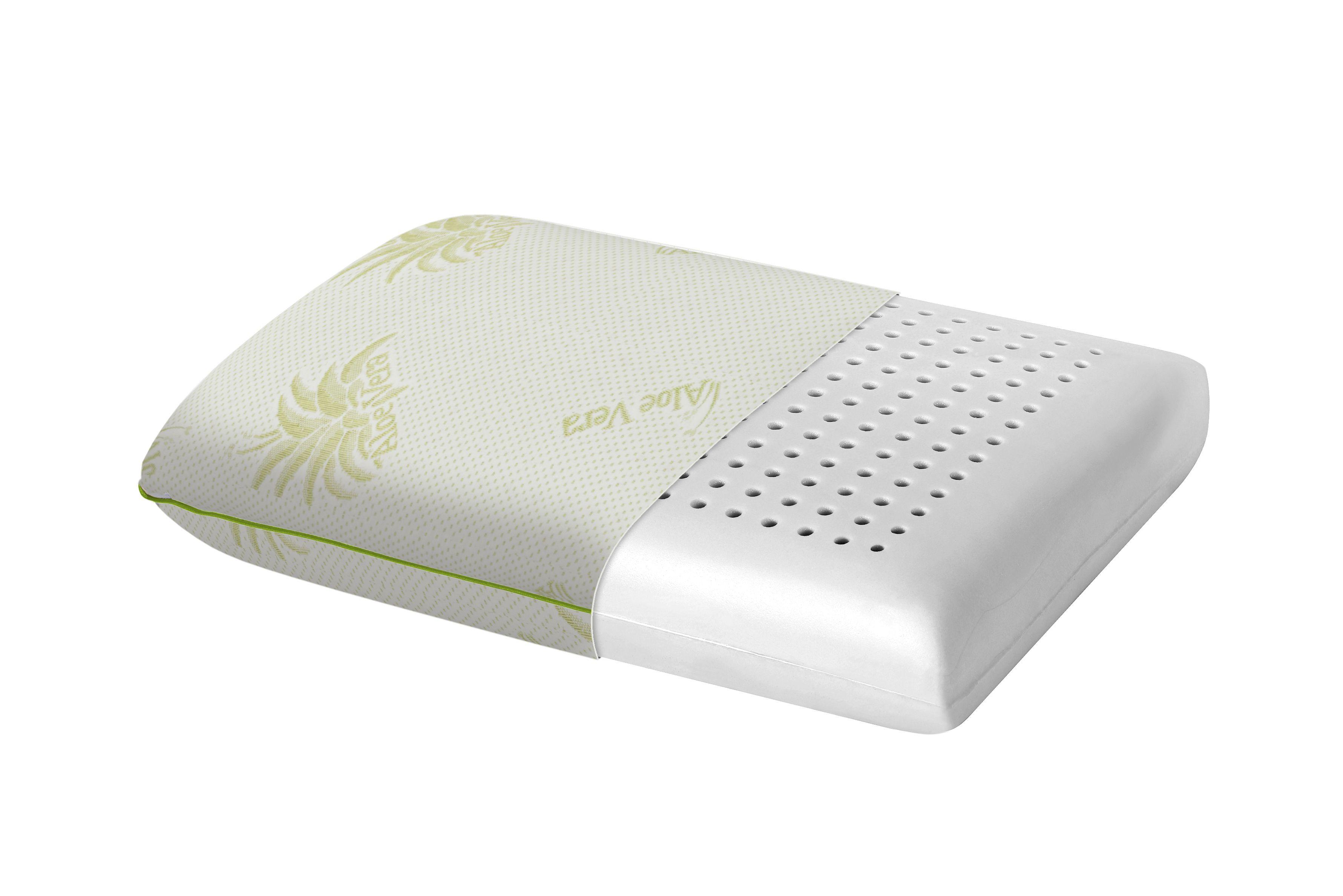 Pernă Memory Latex, cca. 62x39cm - alb, Basics, textil (62/39cm)