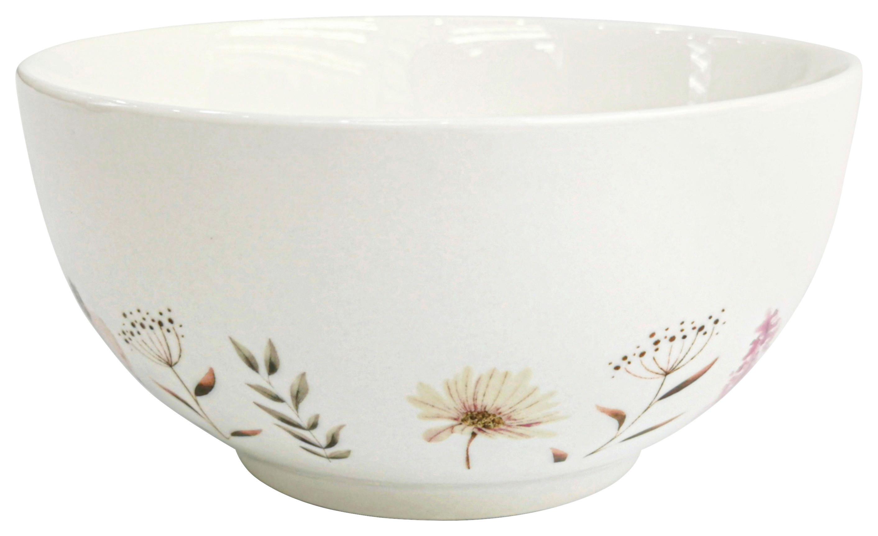 FRUKOSTSKÅL AMELIE - multicolor, Romantik / Lanthus, keramik (14/7cm) - Mömax