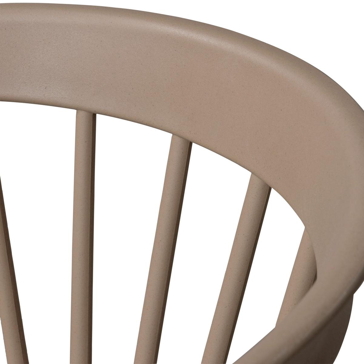 Gartenstuhl-Set Bliss Braun - Braun, MODERN, Naturmaterialien/Kunststoff (52/75/53cm) - Gardenson