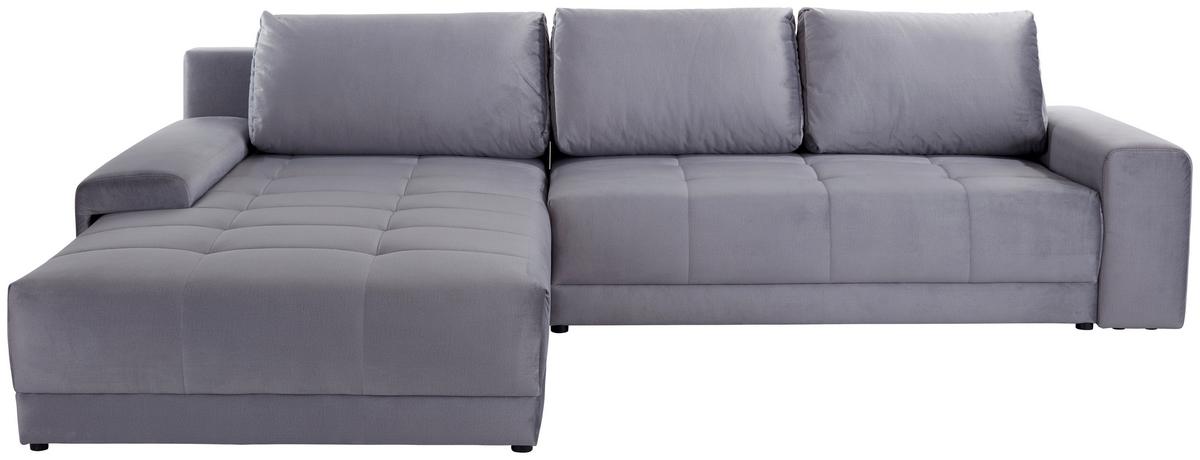 Kutna Garnitura Adria - siva, Moderno, tekstil (213/308cm) - Modern Living