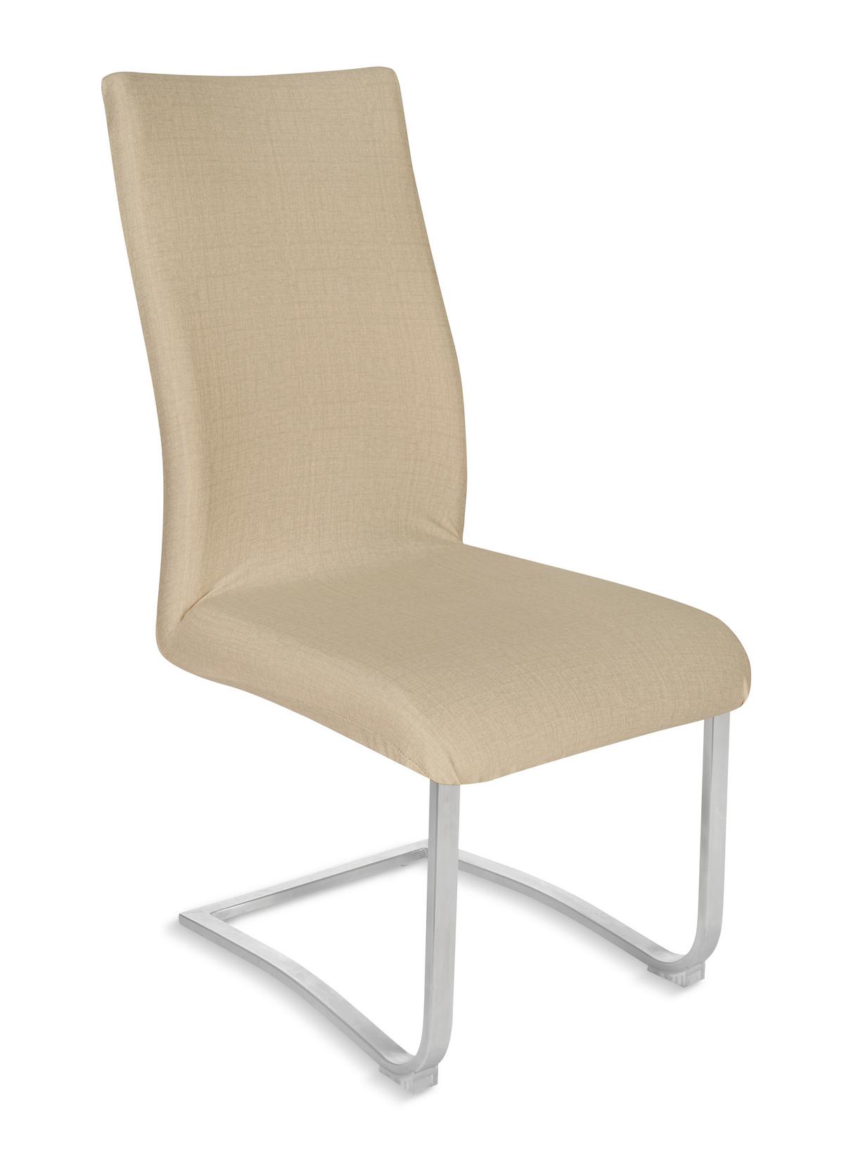 Învelitoare pentru scaun Fred - bej, Konventionell, textil (48/48/68cm) - Mömax