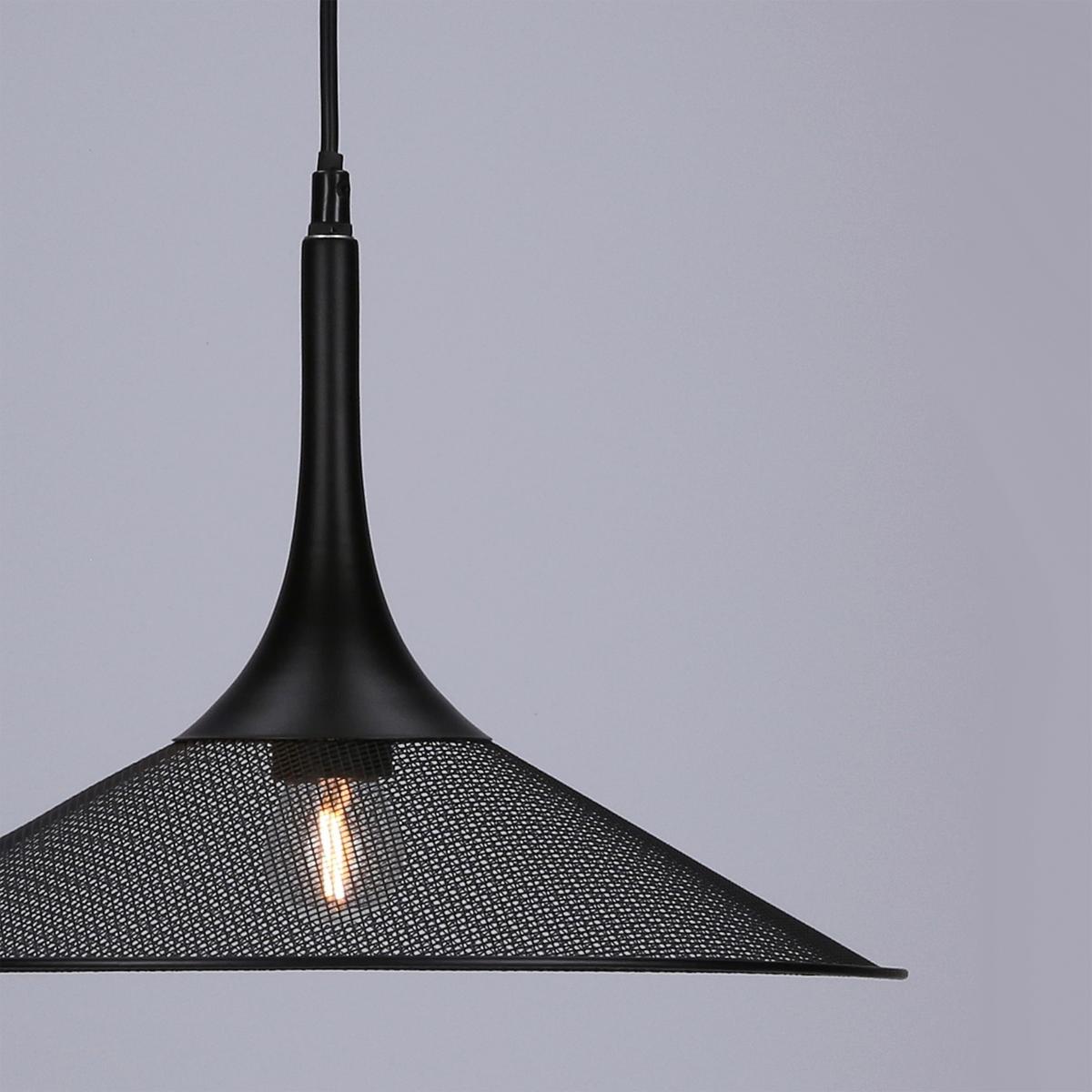 Viseća Svjetiljka Kiruna - crna, Design, metal (36/36cm)