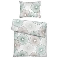 Ágyneműhuzat-garnitúra Mila - fehér/zöld, Natur, textil (140/200cm) - Modern Living