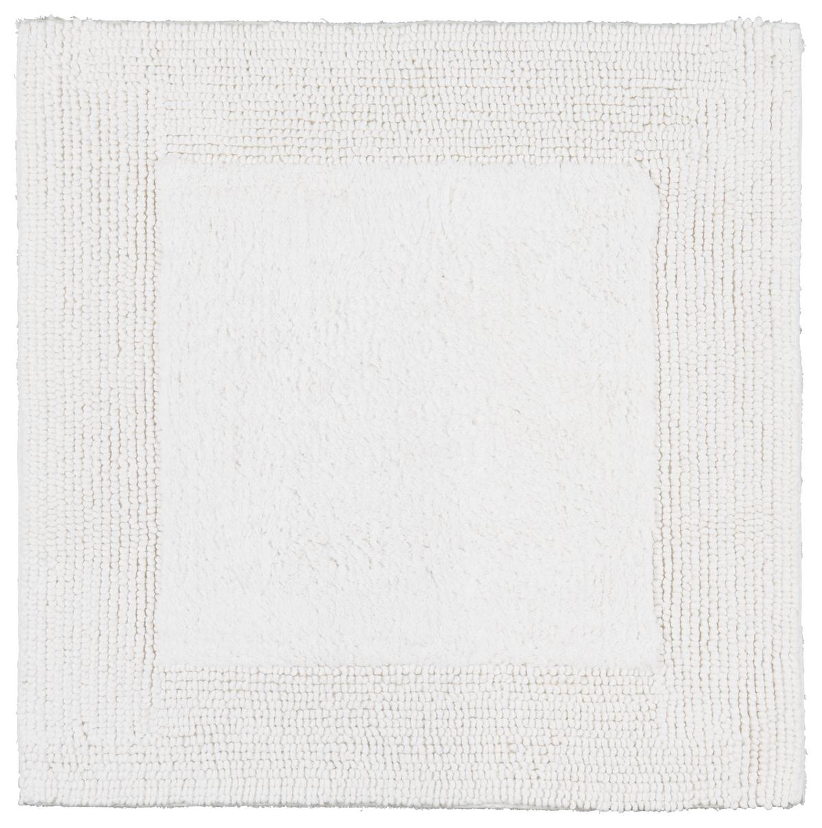 Kopalniška Preproga Karen - bela, Konvencionalno, tekstil (50/50cm) - Premium Living
