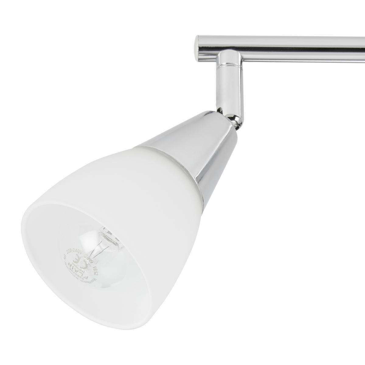 Strahler Tadeus max. 40 Watt - KONVENTIONELL, Glas/Metall (145/19,5/5cm) - Globo