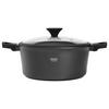 GRYTA BLACK LINE - klar/svart, Klassisk, metall/glas (28/12,8cm) - Gourmesto