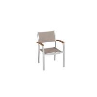 Vrtni Stol Naxos, 2 Kos, Aluminij - srebrne barve/siva, Romantika, kovina/tekstil (59/85/56cm) - Gardenson