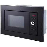 Einbaumikrowelle Jana ca. 59,5/38,8/34,4 cm Schwarz - Schwarz, Trend, Glas/Kunststoff (59,5/38,8/34,4cm) - Respekta