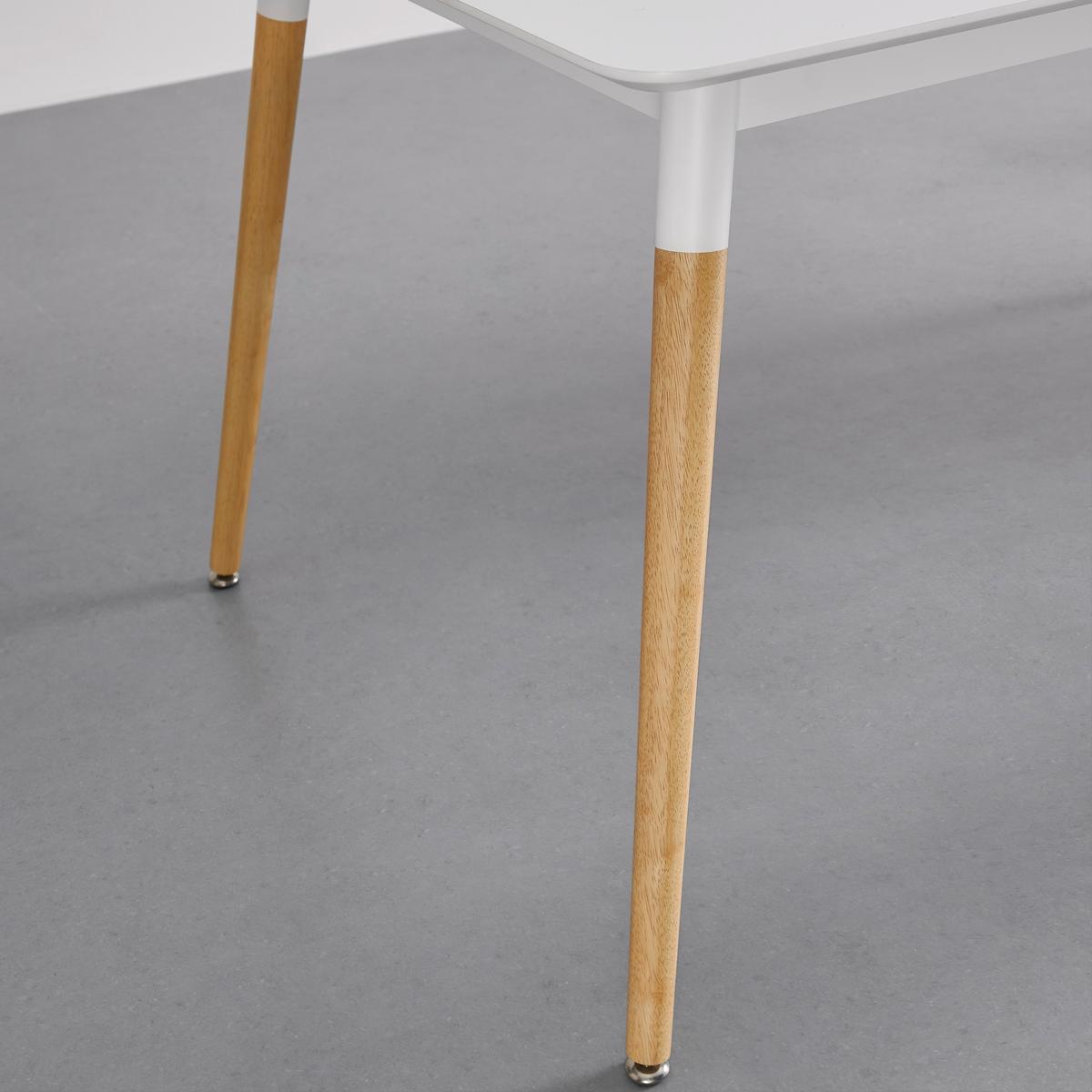 Stol Za Blagovaonicu Alena - bijela/boje hrasta, Moderno, drvni materijal/drvo (160/90/75cm) - Bessagi Home