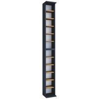 CD-Regal Bigol ca. 21x180 cm Anthr./Eiche - Honigeiche/Anthrazit, MODERN, Holzwerkstoff (21/180/20cm) - MID.YOU
