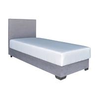 Tapecirani Krevet Morato - bijela/siva, Moderno, drvni materijal/tekstil (90/200cm) - Best Price