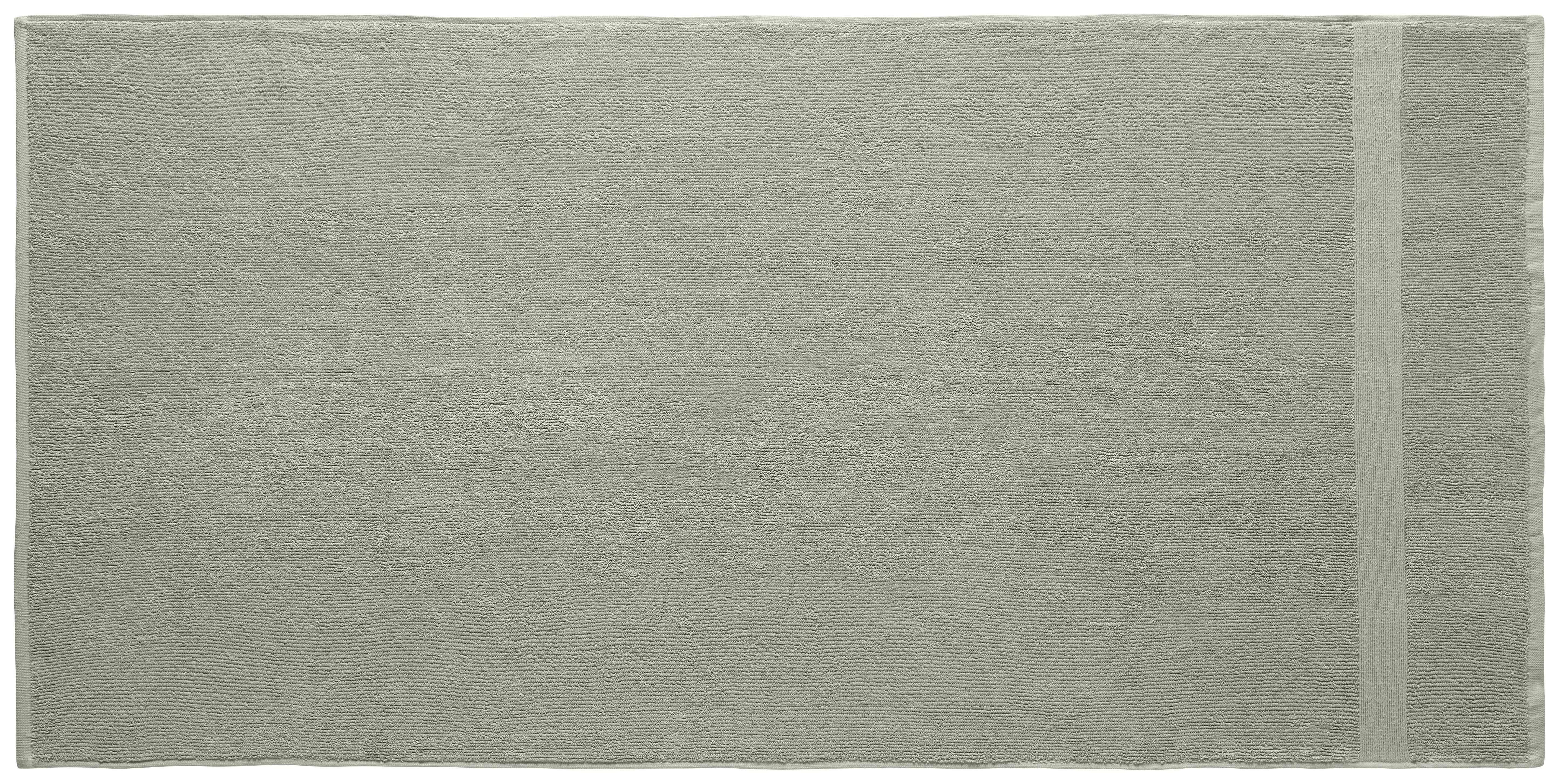 Duschtuch Bio Hanna in Olivgrün ca. 70x140cm - Olivgrün, Natur, Textil (70/140cm) - ecoTree