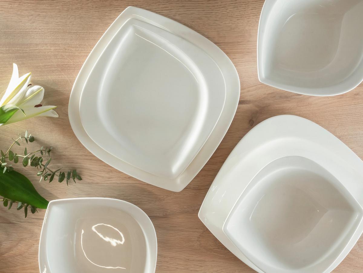 Jedilni Servis Melbourne Creme, 12-Delni - bela, Basics, keramika - Creatable