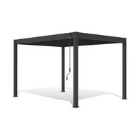 PERGOLA CLASSIC 3X3,6M ANTHRAZIT - Anthrazit, Basics, Metall (360/255/300cm) - Gardenson