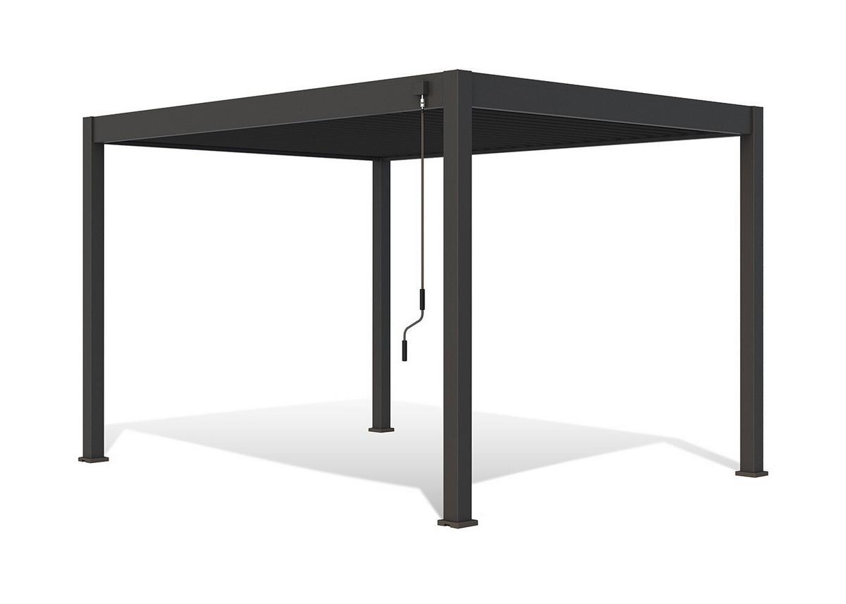 PERGOLA CLASSIC 3X3,6M ANTHRAZIT - Anthrazit, Basics, Metall (360/255/300cm) - Gardenson