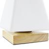 BORDSLAMPA HOLLY - naturfärgad, Modern, trä/glas (14/17,3cm) - Mömax