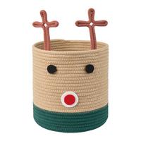 Košara Trixi - svetlo rjava/svetlo rdeča, tekstil (23/23cm) - Mömax
