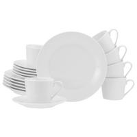 Kavni Servis Base, 18-Delni - bela, Basics, keramika - Creatable