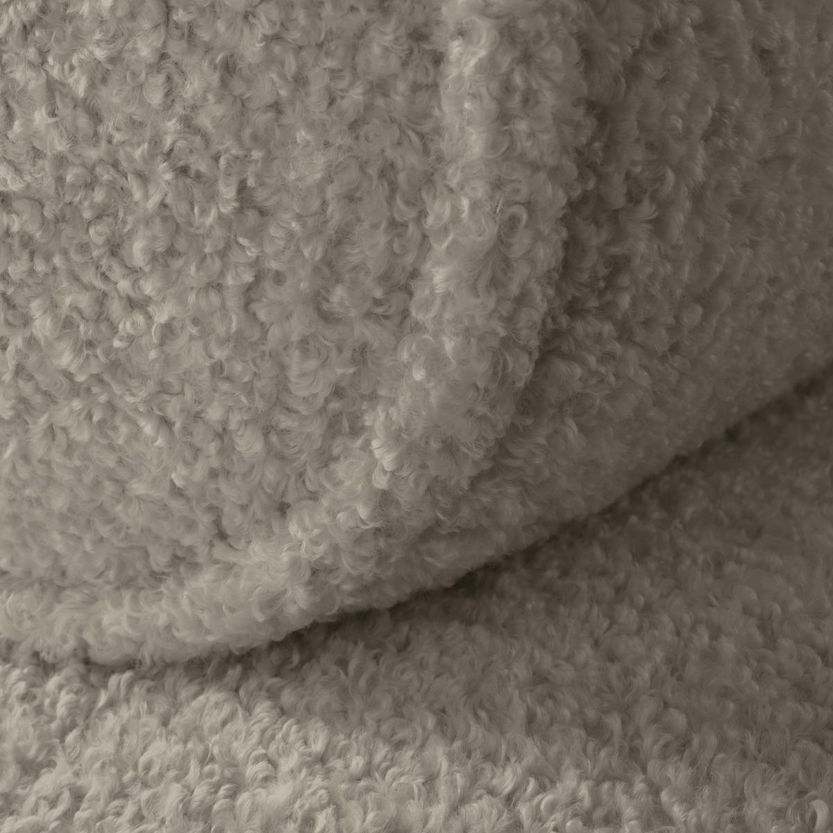 Wohnlandschaft Casimir Silberfarben - Silberfarben/Schwarz, LIFESTYLE, Kunststoff/Textil (310/180cm) - Premium Living
