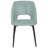STOL ZOE - mintgrön/svart, Lifestyle, metall/textil (51/82/57cm) - Mömax