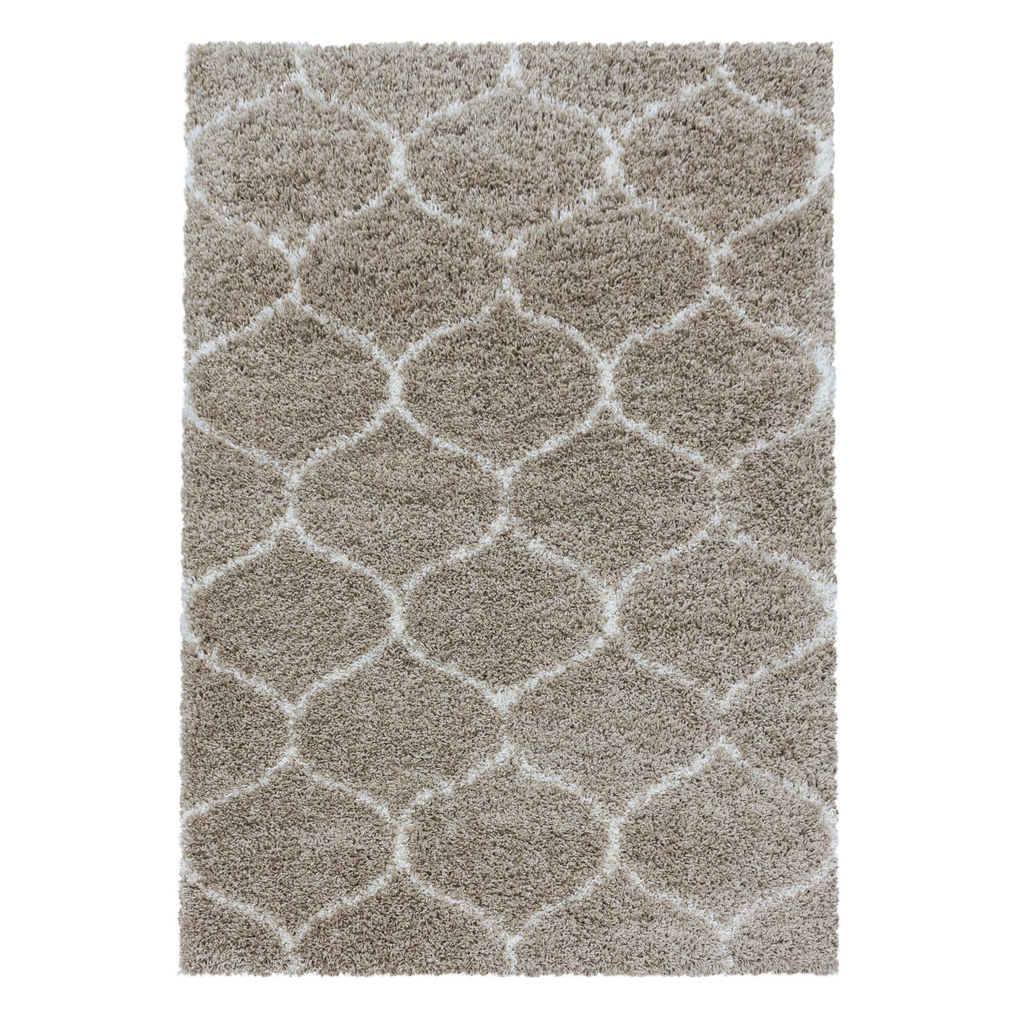 Webteppich Salsa Beige ca. 200x290cm - Beige, Design, Textil (200/290cm)