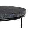Beistelltisch in Schwarz - Schwarz, MODERN, Stein/Metall (35/40cm) - Premium Living Beistelltisch in Schwarz - Schwarz, MODERN, Stein/Metall (35/40cm) - Premium Living