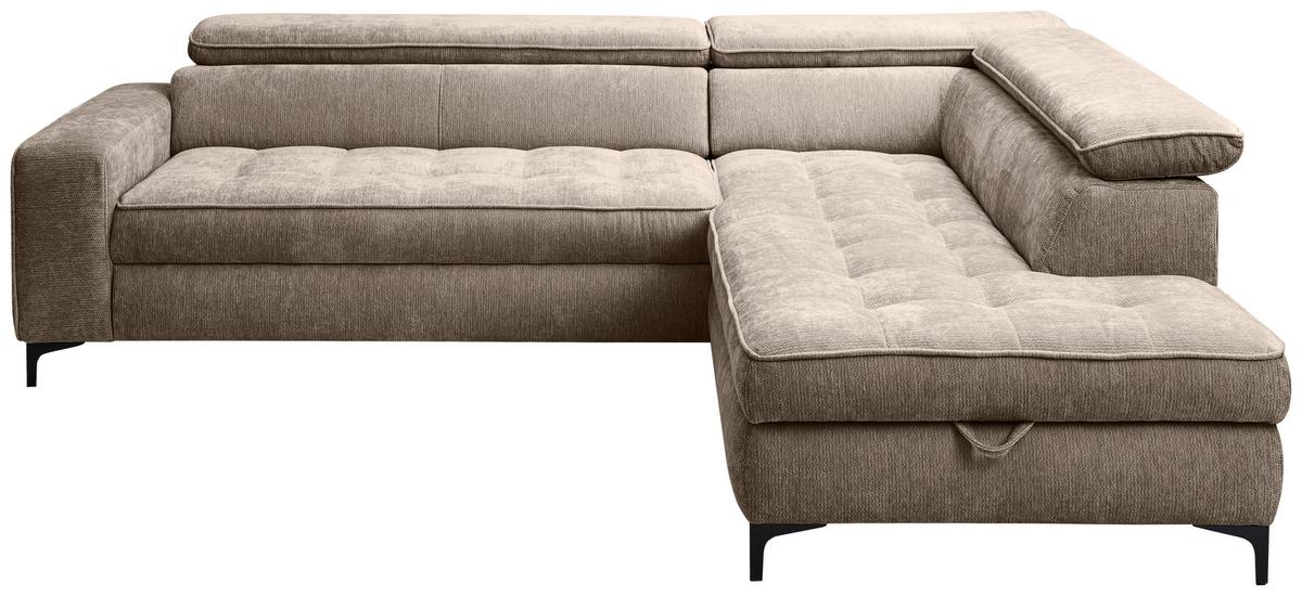 COLțAR TALIA - maro, Basics, textil (251/70-90/203cm) - Modern Living