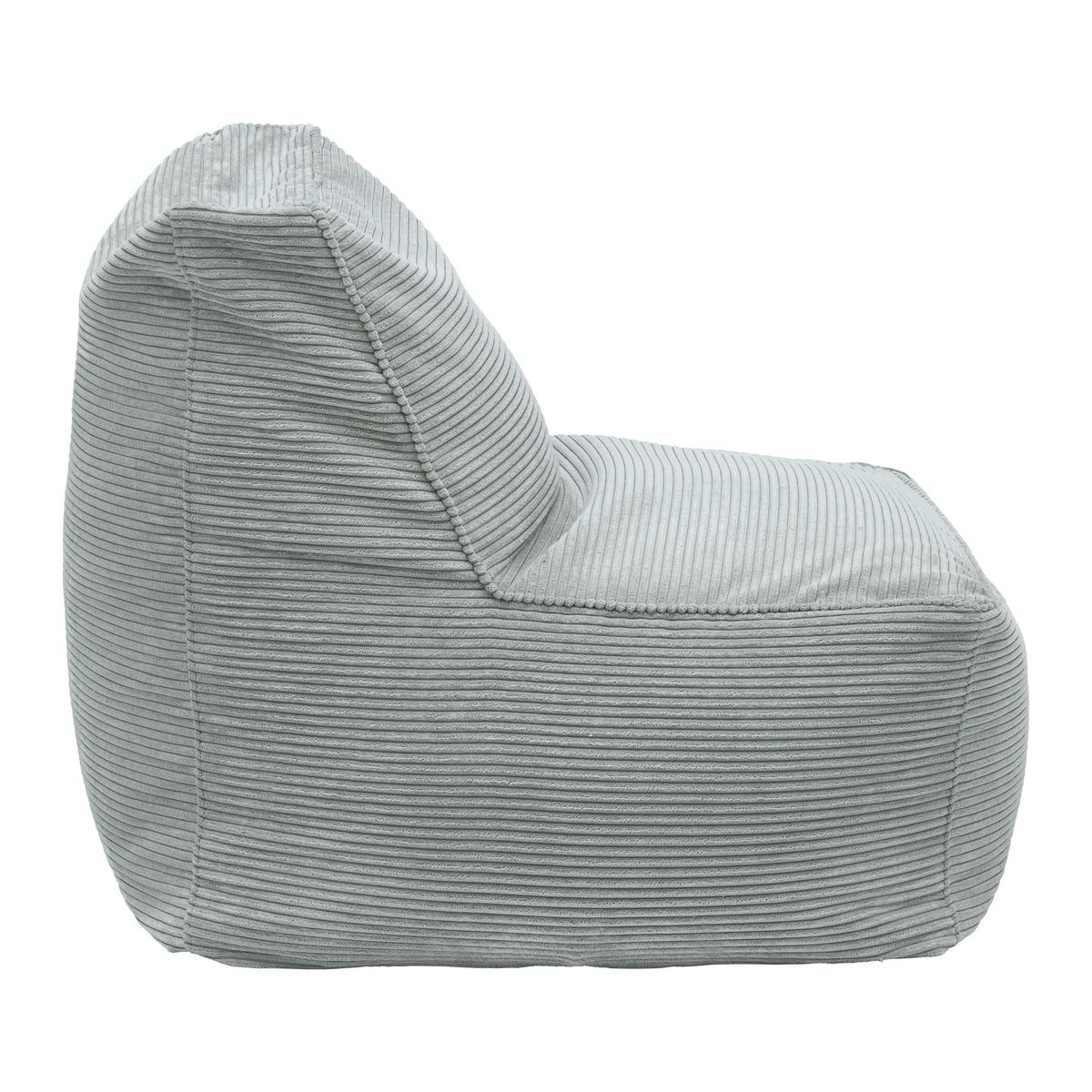 Sitzsack Caroline Grau - Grau, MODERN, Textil (75/84/88cm) - Mömax