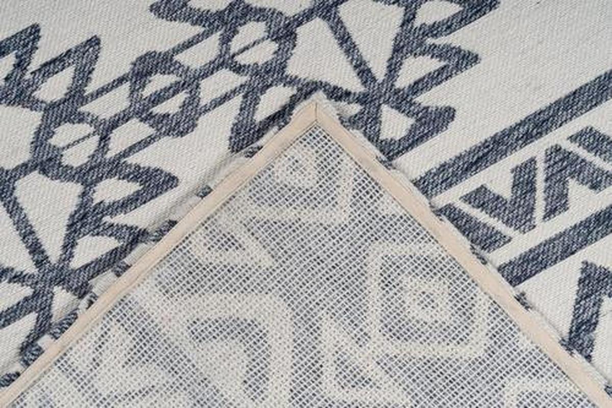 Outdoorteppich 1u2dp-120-170-E Yoga - Anthrazit/Creme, Basics, Textil (120/170cm) - Kayoom