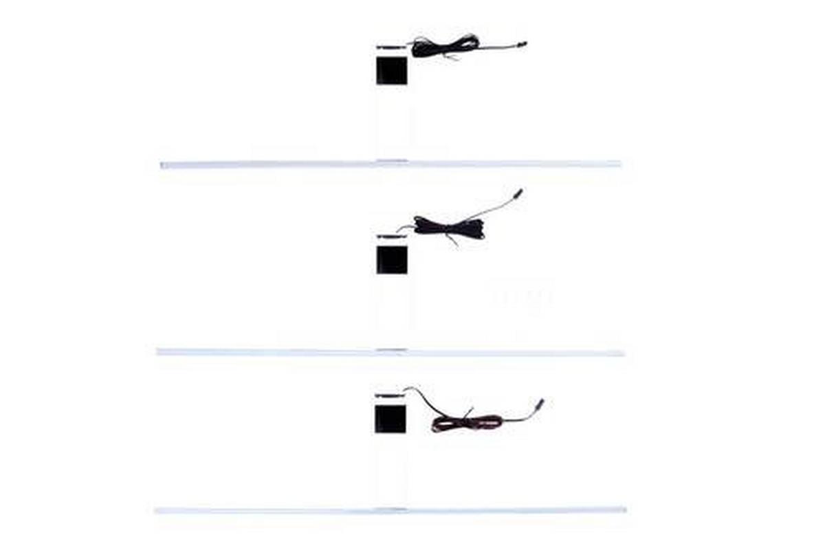 Lampă aplicată SLIMLINE - culoare crom, Modern, plastic (60cm)