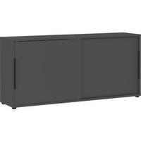 Aktenschrank Riberea in Graphitfarben - Graphitfarben, Modern, Holzwerkstoff (160/74/40cm) - Premium Living