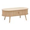 SOFFBORD SKANDY II - naturfärgad, Klassisk, trämaterial/trä (100/50/40cm) - Premium Living