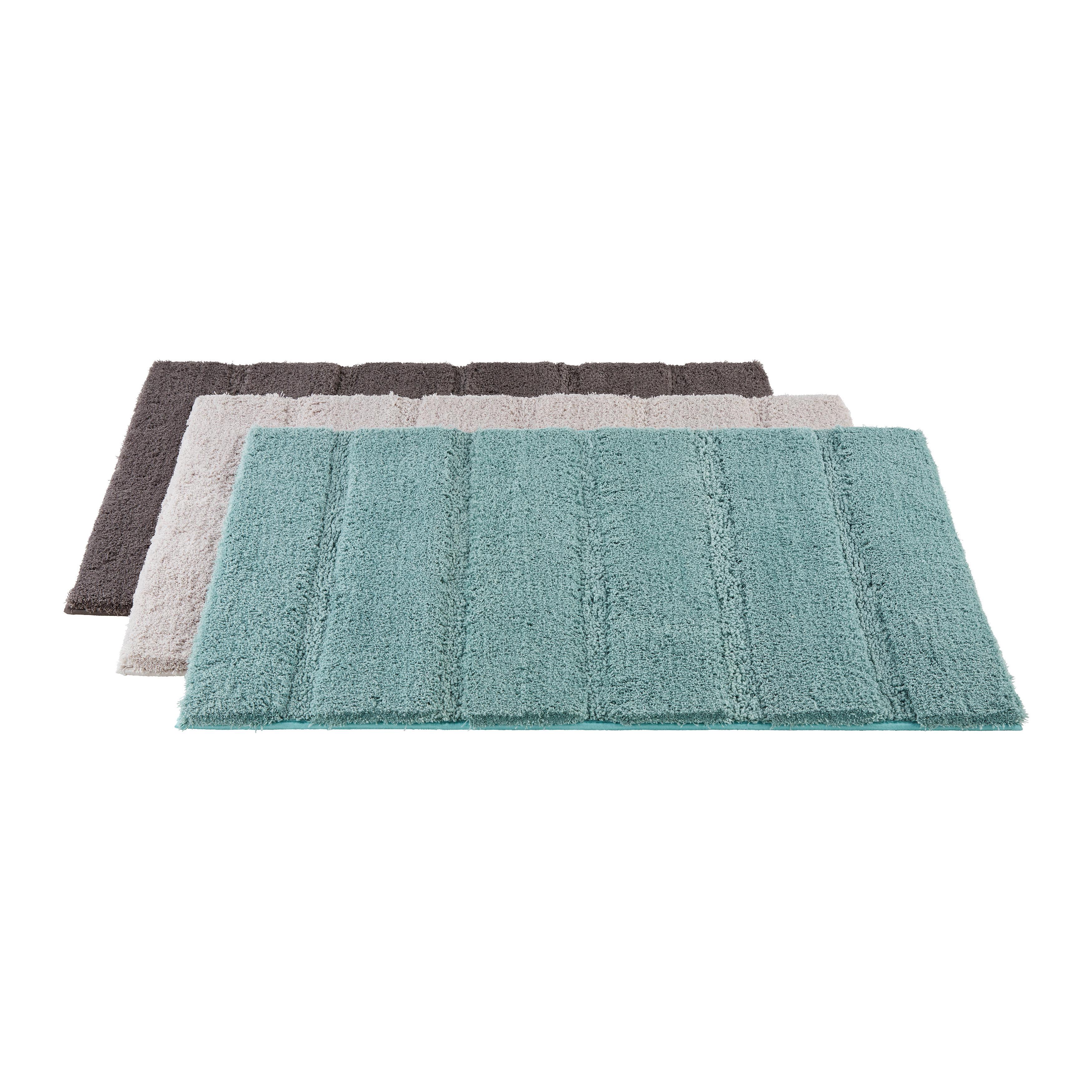Kopalniška Preproga Stripe - srebrne barve, Moderno, tekstil (60/90cm) - Modern Living